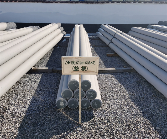 罗定190×12米钢筋混凝土水泥电线杆